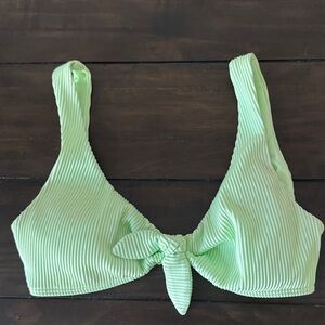 Small Hollister light green bathing suit top